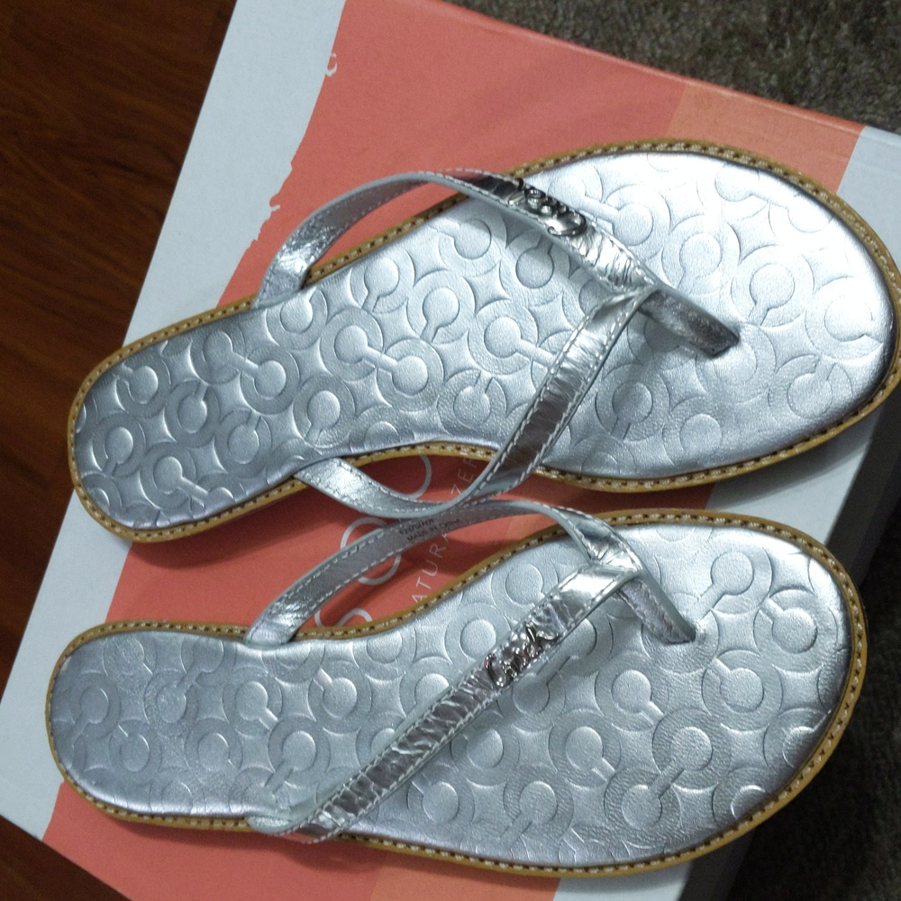Coach sandals